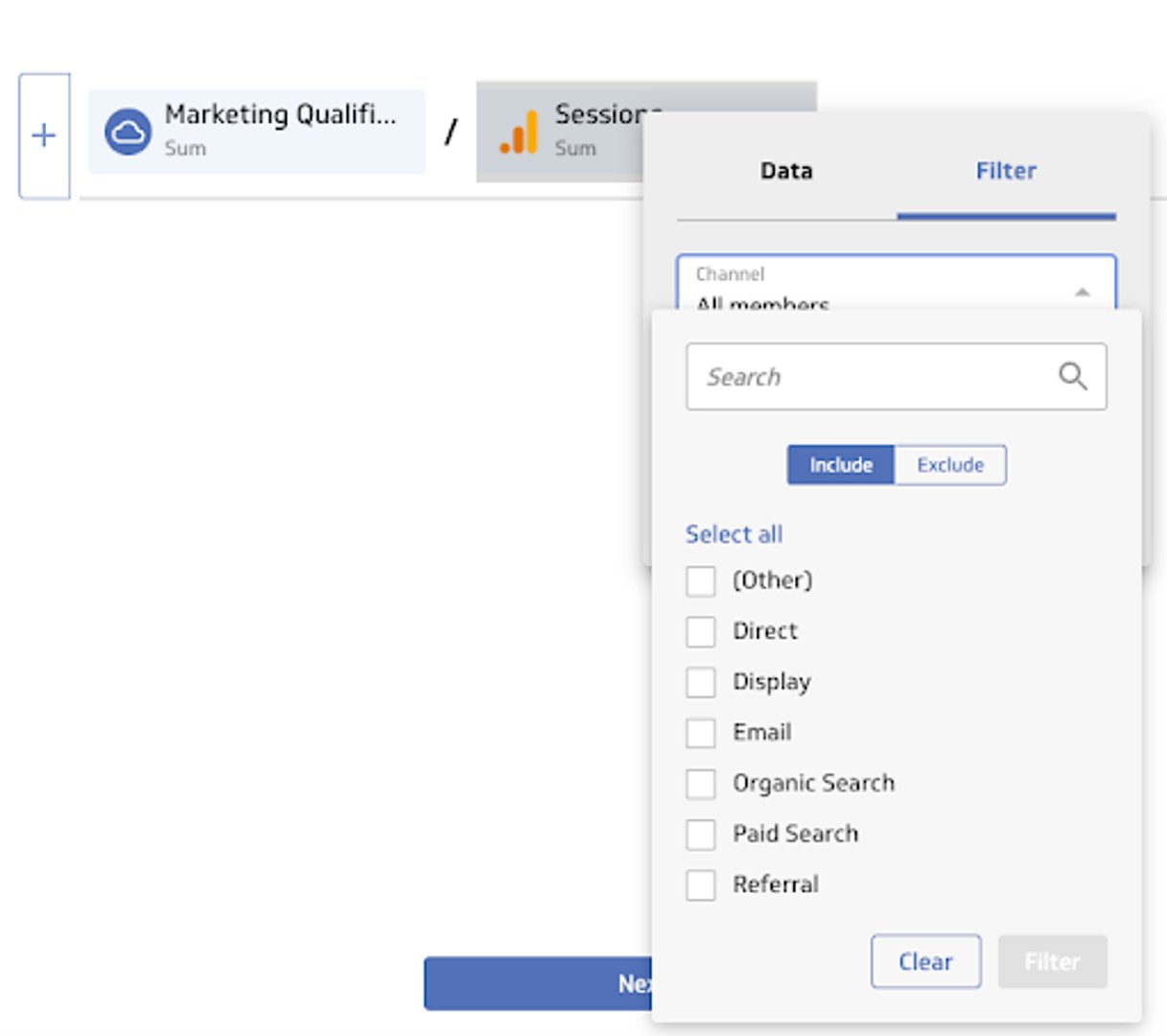 Create A Calculated Metrics Formula with Filters Powermetrics